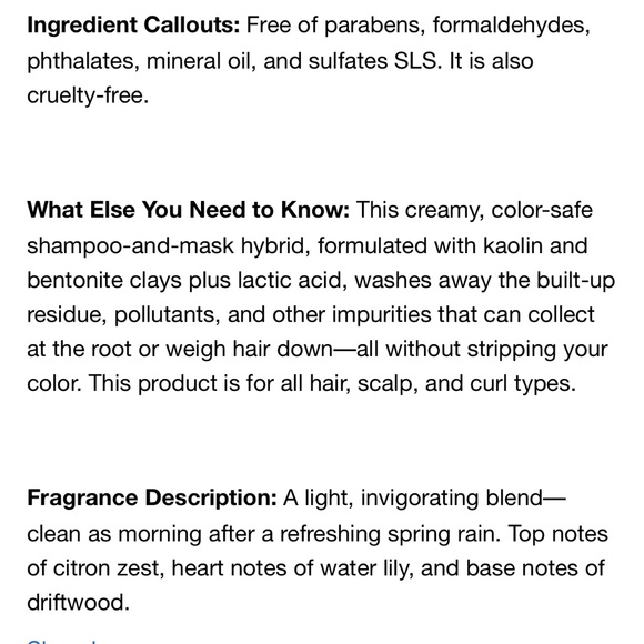 NEW FULL SIZE BUMBLE AND BUMBLE SUNDAY PURIFYING CLAY DETOX SHAMPOO 150 ml - Picture 9 of 10